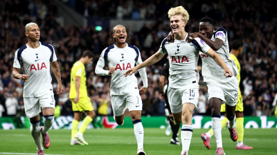 손흥민 빠진 토트넘, 프랭크 UCL 데뷔전서 비야레알에 1-0 승리…자책골로 값진 첫 승